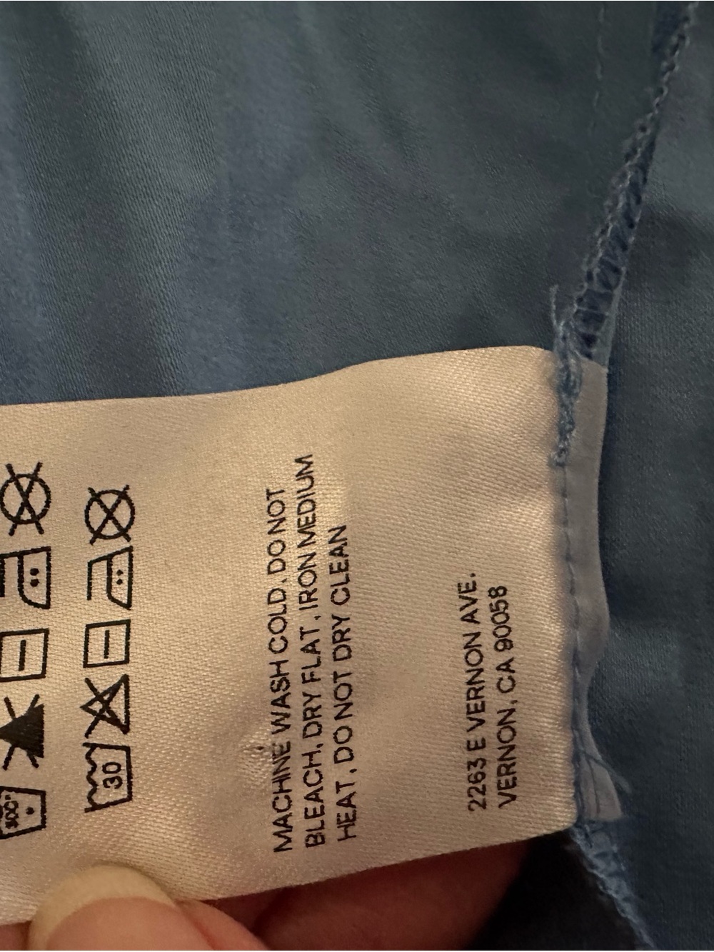 Reformation Jaxley blue long sleeve peplum blouse top size 10 NWT - Picture 9 of 9